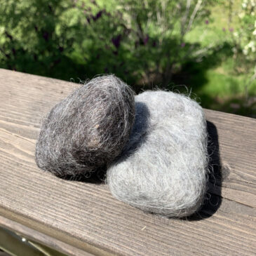 Felted soap from Appletree Farm, Eugene, OR