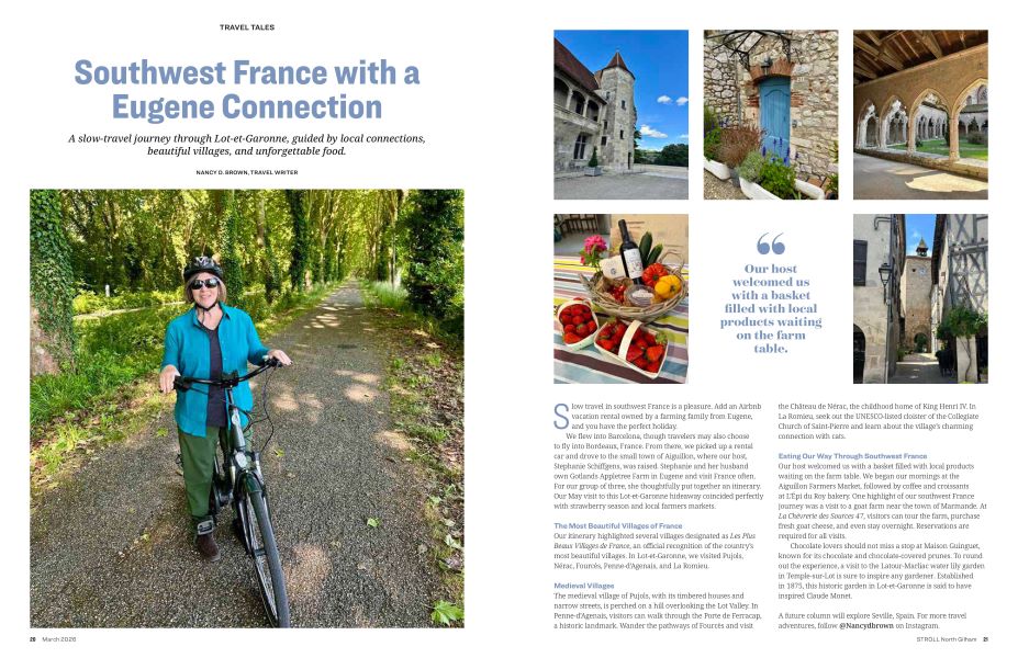 France house review from Nancy D Brown - Appletree Farm Gotlands